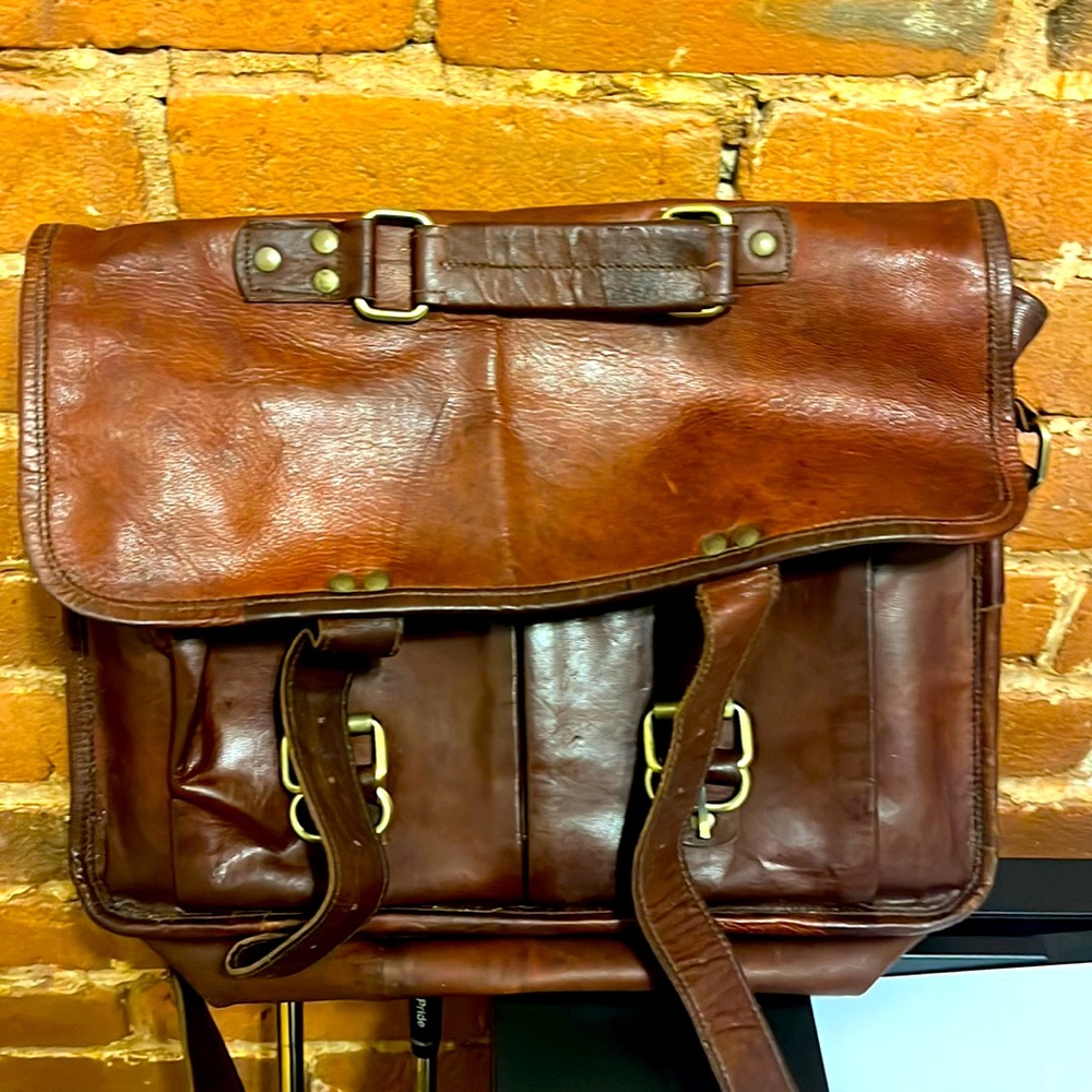 Leather Messenger bag